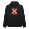 Men”s Balenciaga X-Rated Black Red Black 620973TIVA81076