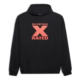 Men”s Balenciaga X-Rated Black Red Black 620973TIVA81076 Men”s Balenciaga X-Rated Black Red Black 620973TIVA81076