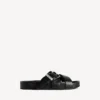 Men’s belt mule in black Men’s belt mule in black