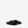 Men’s belt mule in black Men’s belt mule in black