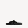 Men’s belt mule in black Men’s belt mule in black