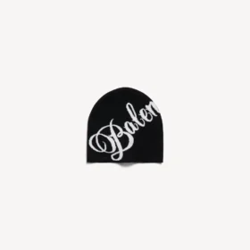 Men’s big b beanie in black/white
