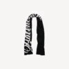 Men’s big b scarf in black/white