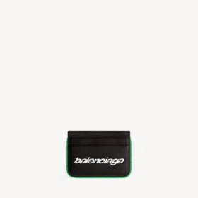 Men’s biker card holder in black