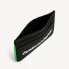 Men’s biker card holder in black