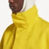 Men’s bodies half-zip jacket in yellow