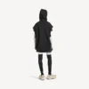 Men’s bodies sleeveless regular fit hoodie in black Men’s bodies sleeveless regular fit hoodie in black