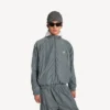 Men’s bodies tracksuit jacket in elephant grey