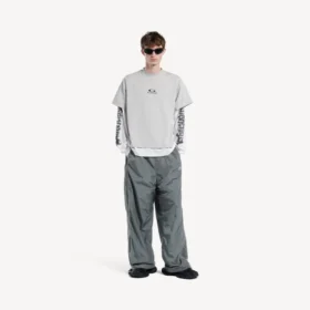 Men’s bodies tracksuit pants in elephant grey