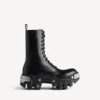 Men’s bulldozer lace-up boot in black Men’s bulldozer lace-up boot in black