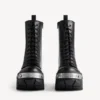 Men’s bulldozer lace-up boot in black Men’s bulldozer lace-up boot in black