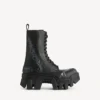 Men’s bulldozer lace-up bootie in black Men’s bulldozer lace-up bootie in black