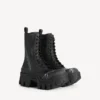 Men’s bulldozer lace-up bootie in black Men’s bulldozer lace-up bootie in black