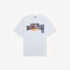 Men’s bumper stickers medium fit t-shirt in white Men’s bumper stickers medium fit t-shirt in white