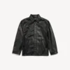 Men’s carcoat jacket in black