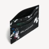 Men’s cash card holder in black/multicolor Men’s cash card holder in black/multicolor