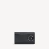 Men’s cash keycase with split ring in black