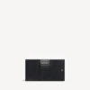 Men’s cash keycase with split ring in black
