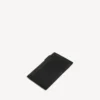 Men’s cash long coin and card holder in black