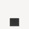 Men’s cash square folded coin wallet in black