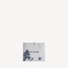 Men’s cash square folded coin wallet in light grey