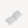 Men’s cash square folded coin wallet in light grey