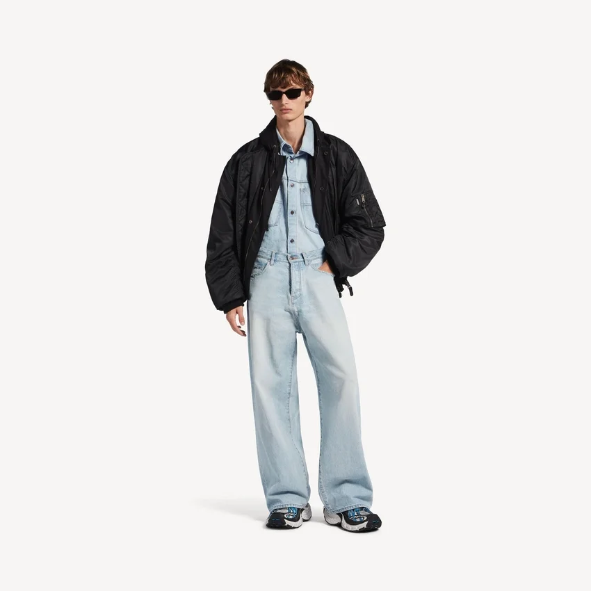 Men’s casual pants in light blue Men’s casual pants in light blue