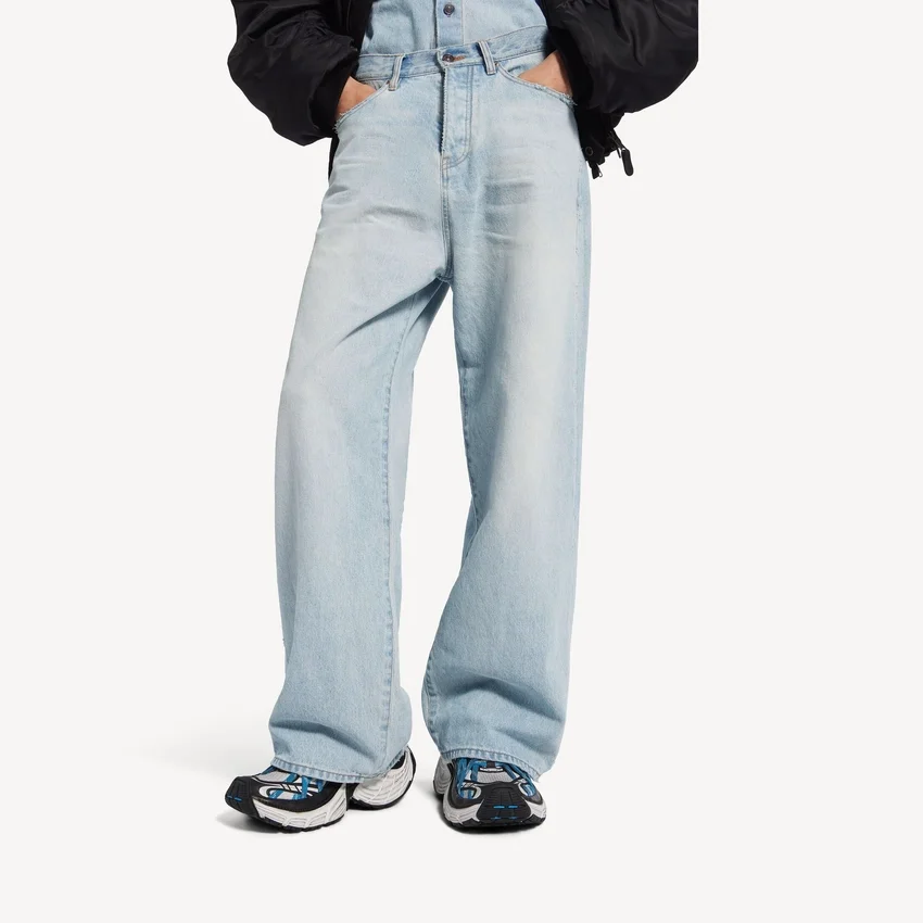 Men’s casual pants in light blue Men’s casual pants in light blue