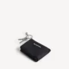 Men’s charm zipped pouch in black Men’s charm zipped pouch in black