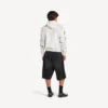 Men’s classic ink zip-up hoodie in white Men’s classic ink zip-up hoodie in white