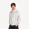 Men’s classic ink zip-up hoodie in white Men’s classic ink zip-up hoodie in white