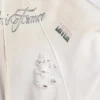 Men’s classic ink zip-up hoodie in white Men’s classic ink zip-up hoodie in white