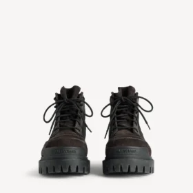 Men’s combat strike low boot in brown/black