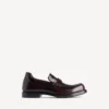 Men’s comfy loafer in dark burgundy
