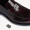 Men’s comfy loafer in dark burgundy