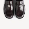 Men’s comfy loafer in dark burgundy