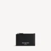 Men’s credit long coin and card holder in black Men’s credit long coin and card holder in black