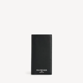 Men’s credit long wallet in black