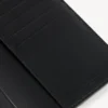 Men’s credit long wallet in black