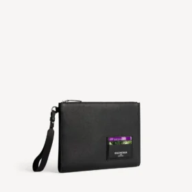 Men’s credit pouch in black