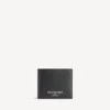 Men’s credit square folded coin wallet in black