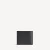 Men’s credit square folded coin wallet in black
