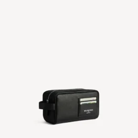 Men’s credit toiletry pouch in black