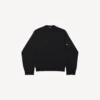Men’s crewneck sweater in black