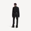 Men’s crewneck sweater in black