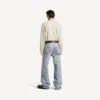Men’s crewneck sweater in cream