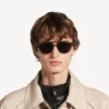 Men’s daily pilot sunglasses in light grey Men’s daily pilot sunglasses in light grey