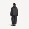 Men’s denim hooded jacket in raw indigo Men’s denim hooded jacket in raw indigo