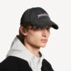 Men’s diy balenciaga back cap in black Men’s diy balenciaga back cap in black
