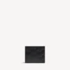 Men’s embossed monogram square folded wallet box in black